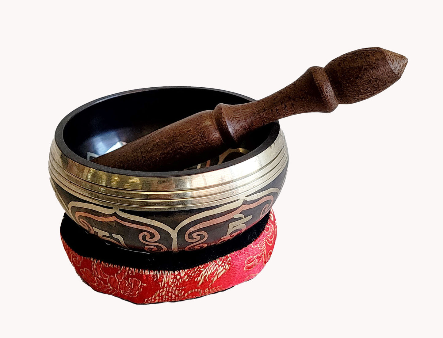 Seven metal singing bowl