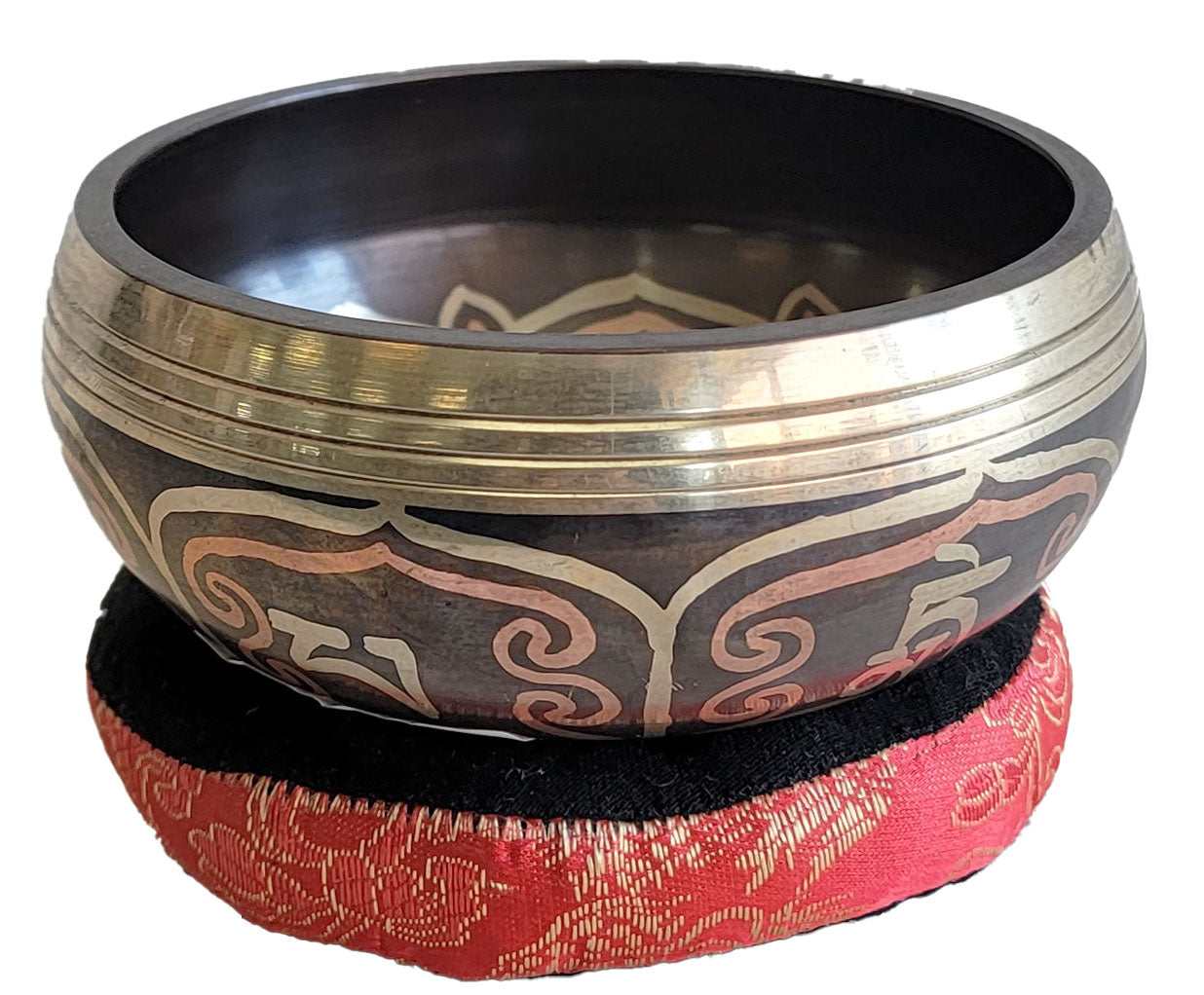 Seven metal singing bowl