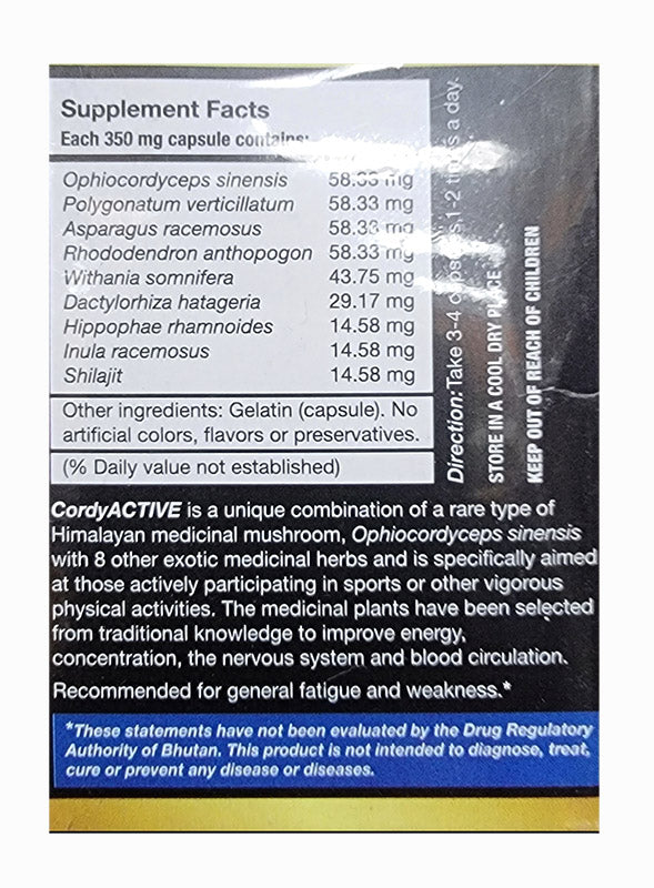 CordyActive Capsules