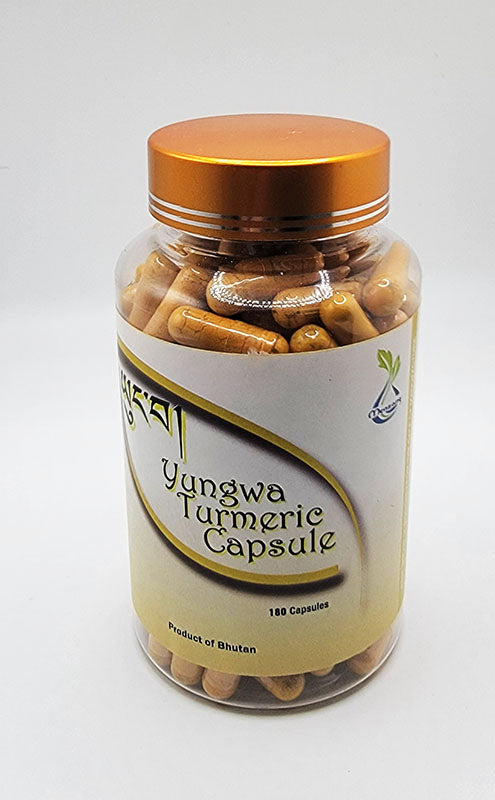 Gold or Yellow Turmeric Capsules
