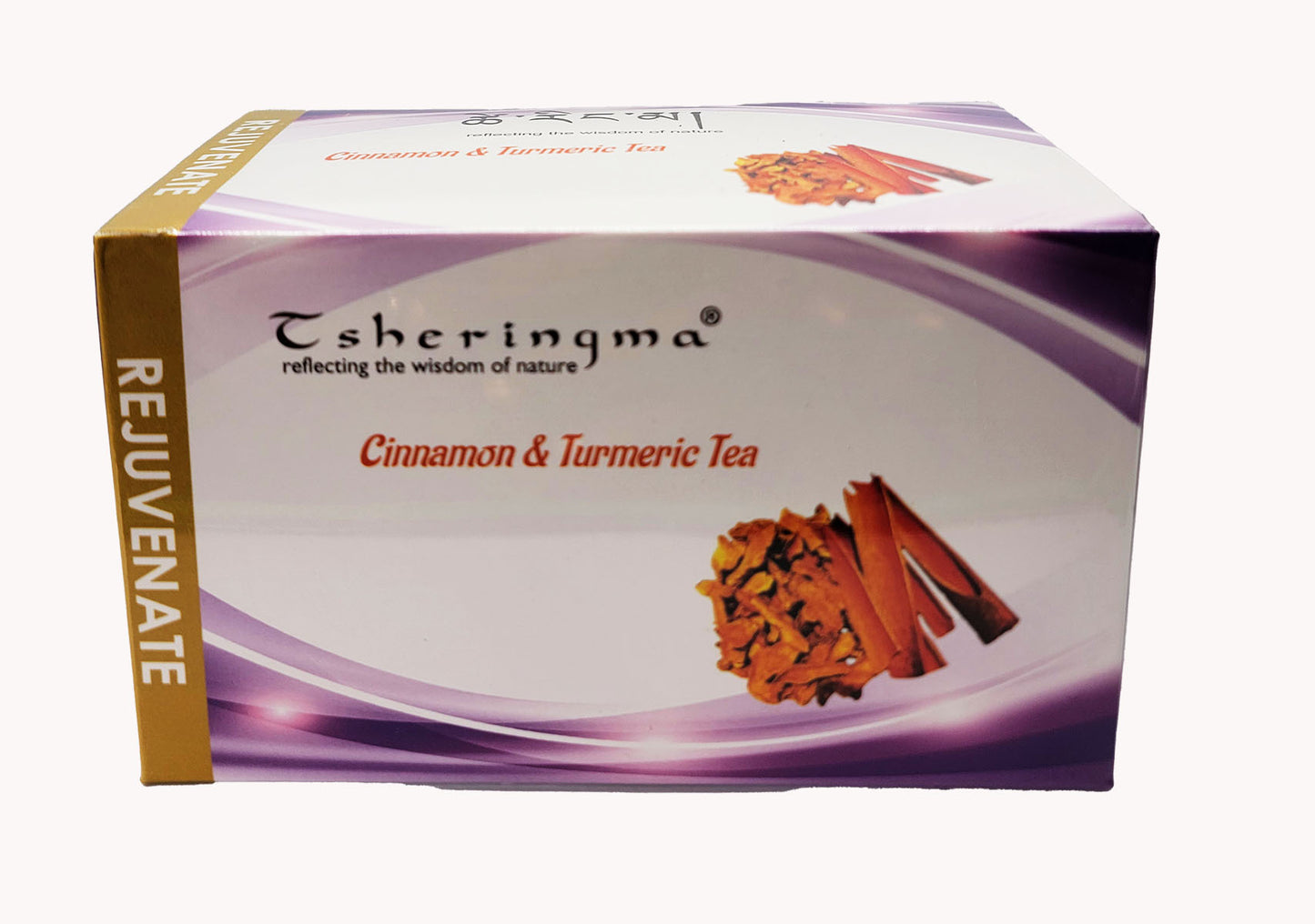 Cinnamon and turmeric blended herbal tea