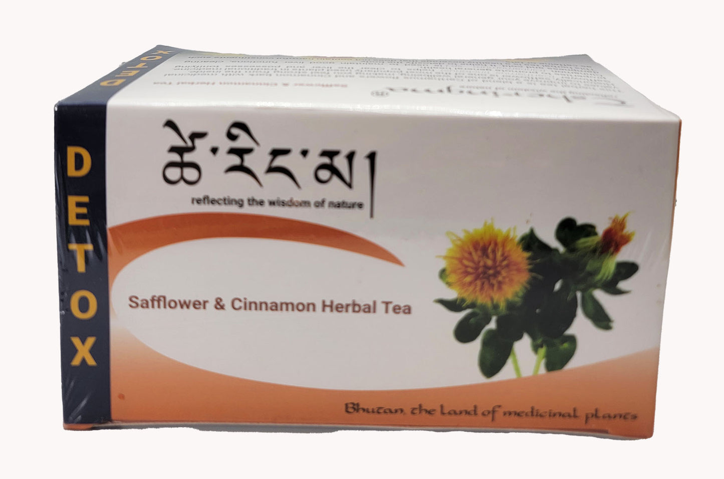 Safflower and Cinnamon herbal tea.