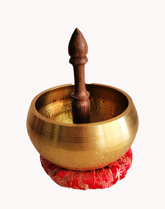 Brass singing bowl