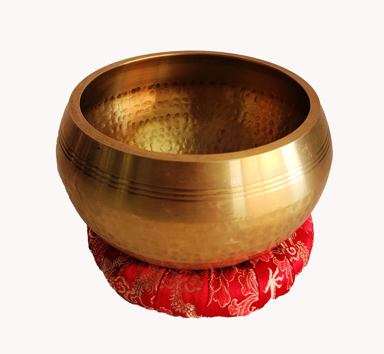 Brass singing bowl
