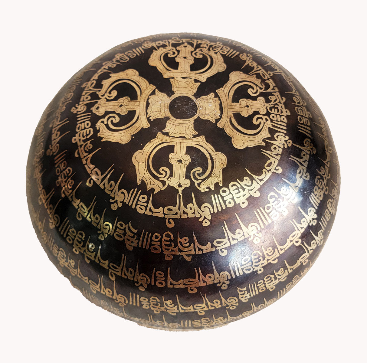 Yoga chakra singing bowl