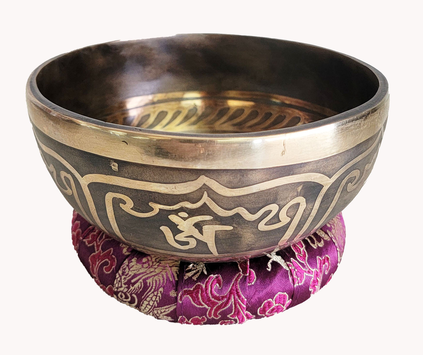 Handmade mantra bowl.