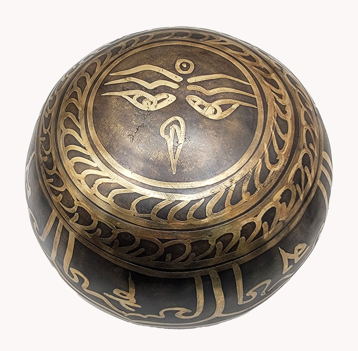 Handmade mantra bowl.