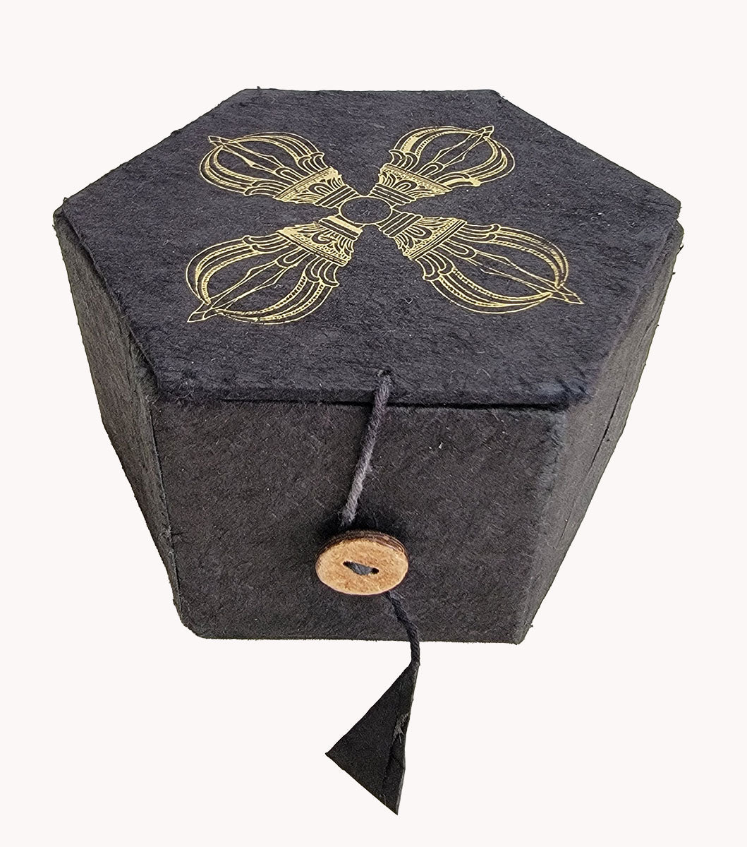 Gift box small double dorjee Singing bowl.