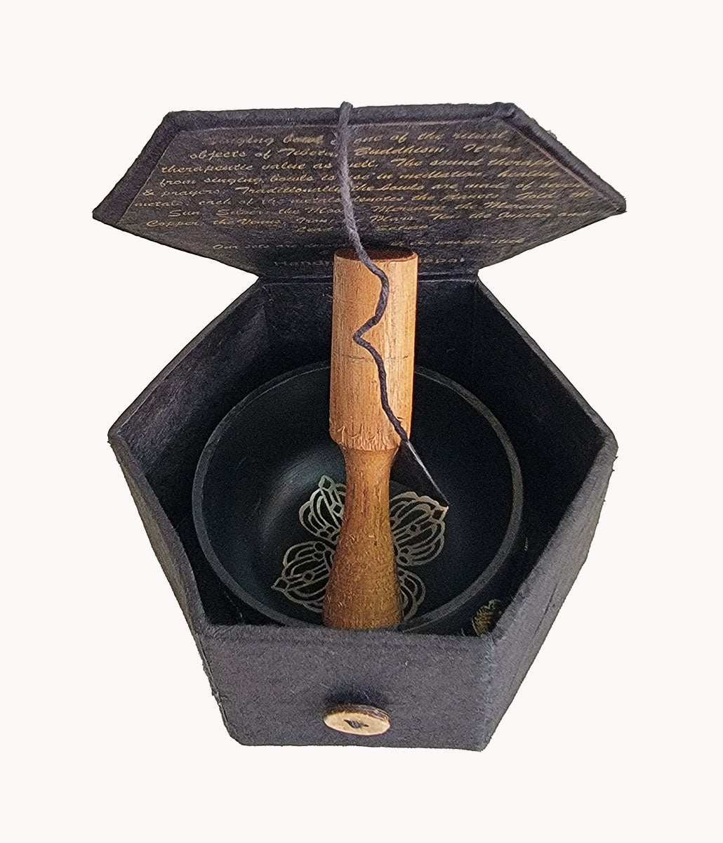 Gift box small double dorjee Singing bowl.