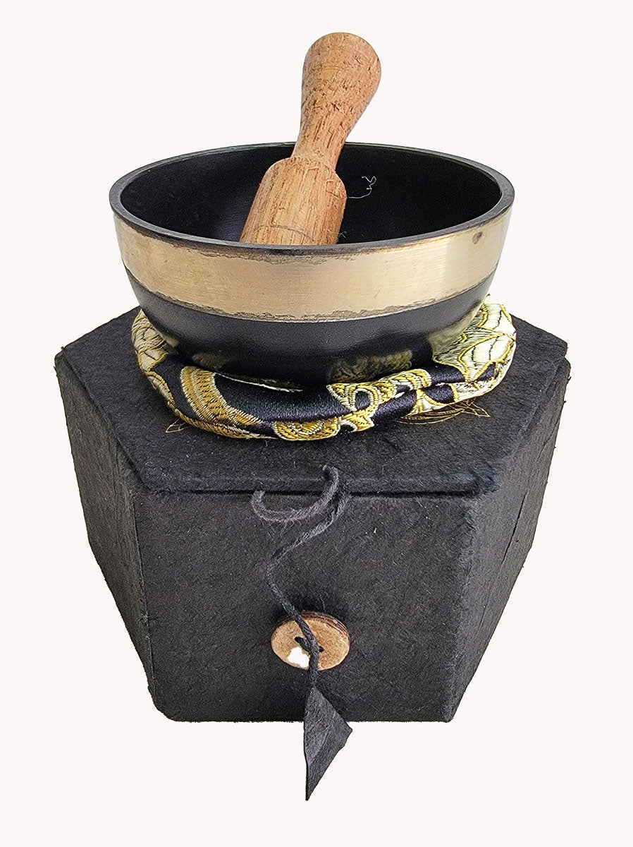 Gift box small double dorjee Singing bowl.