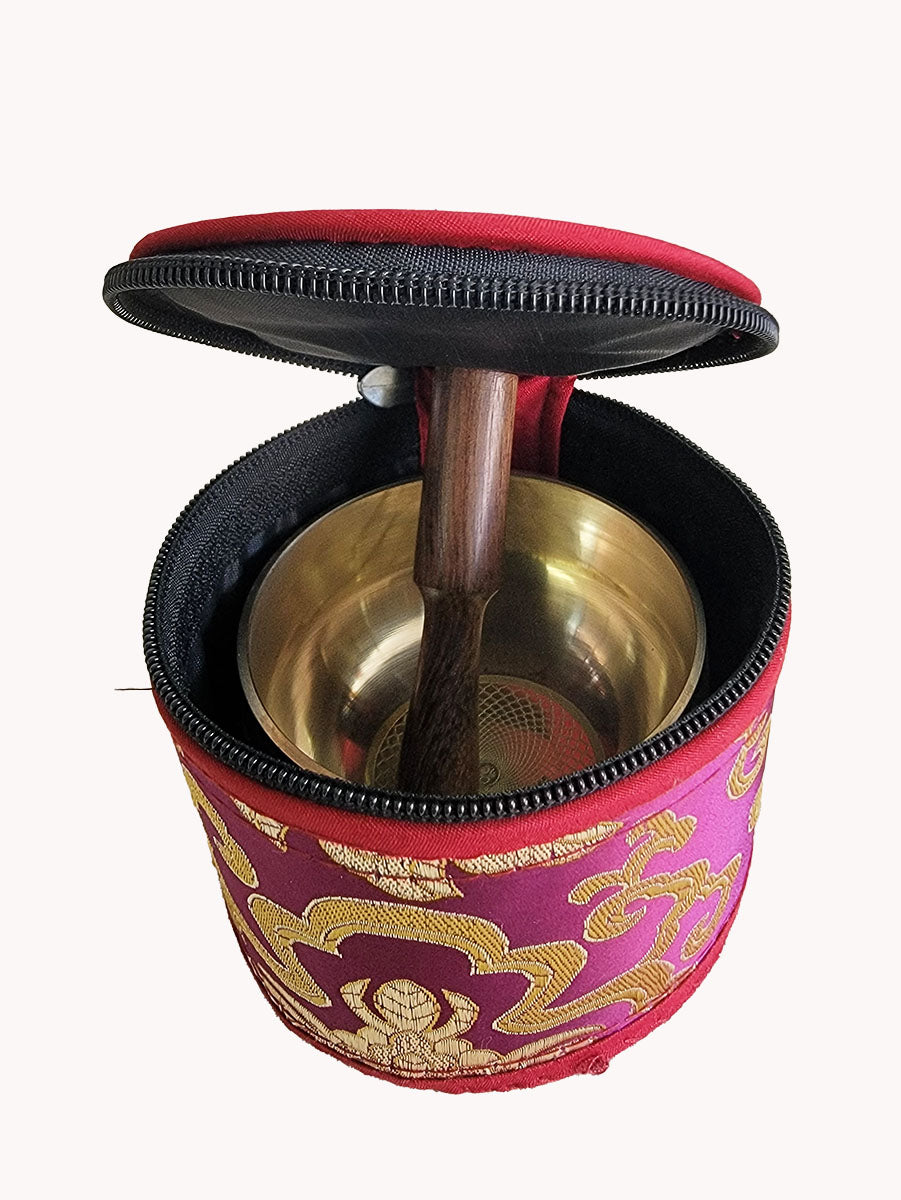 The crown chakra small singing bowl.