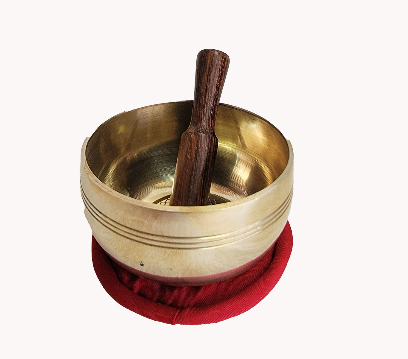 The crown chakra small singing bowl.
