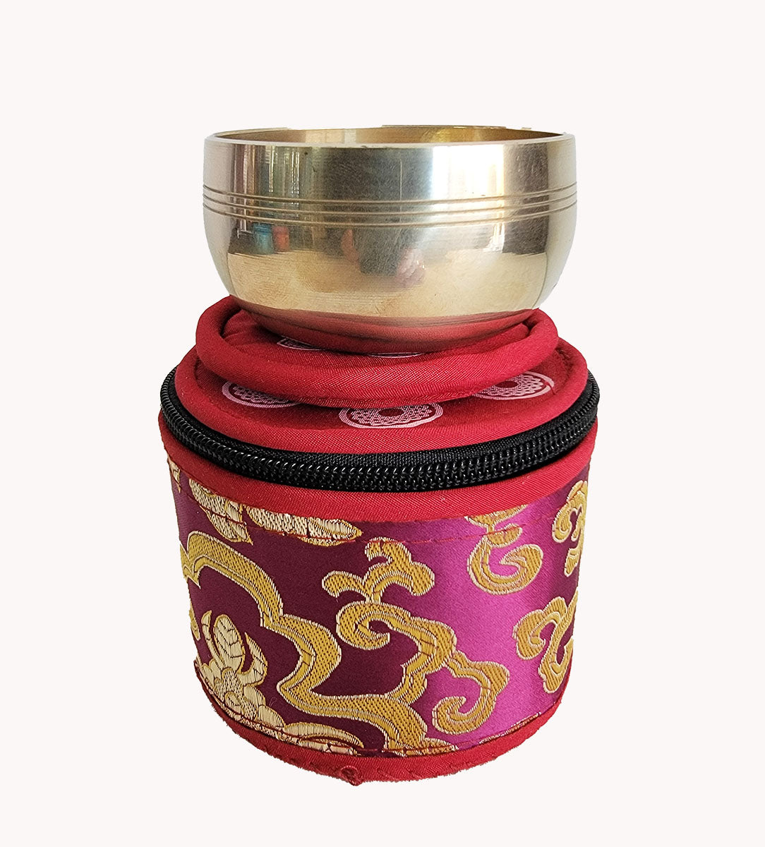 The crown chakra small singing bowl.