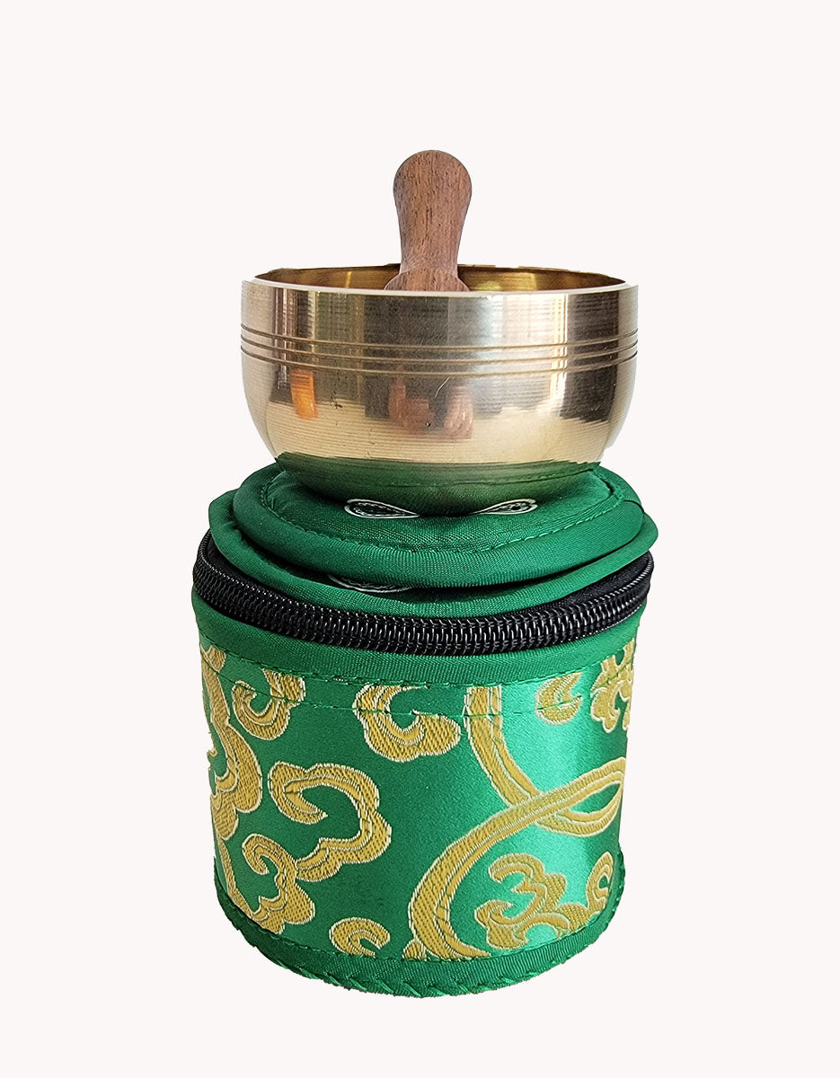 Heart chakra small singing bowl.