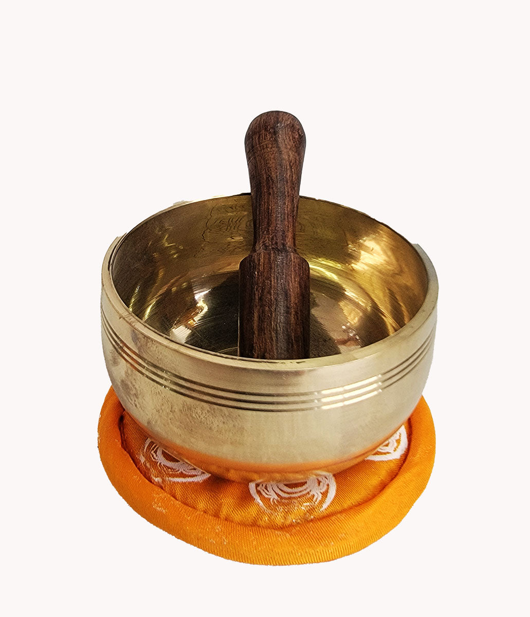 The Sacral chakra small singing bowl.