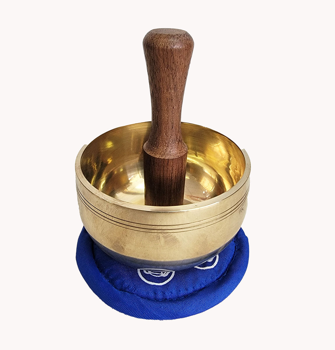 Third eye chakra small singing bowl.