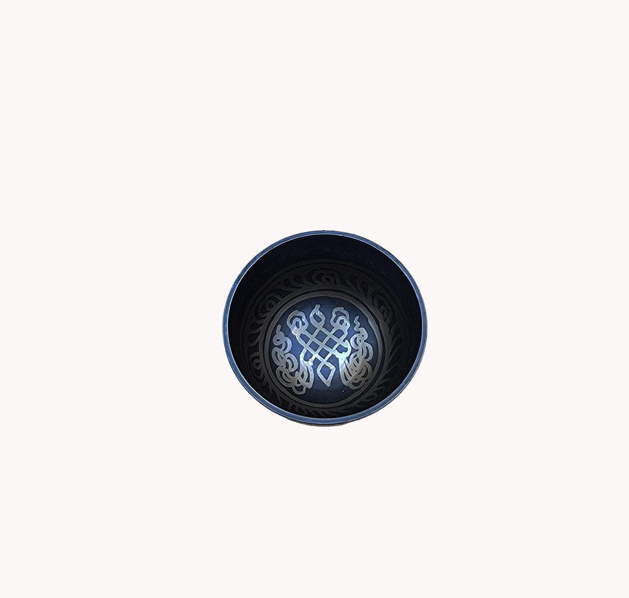 Gift box small endless knot singing bowl.