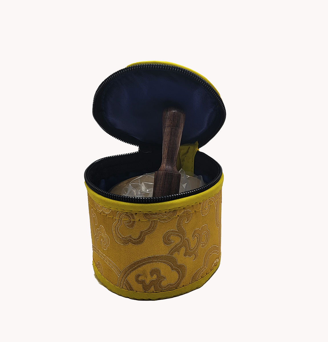 The solar plexus chakra small singing bowl.