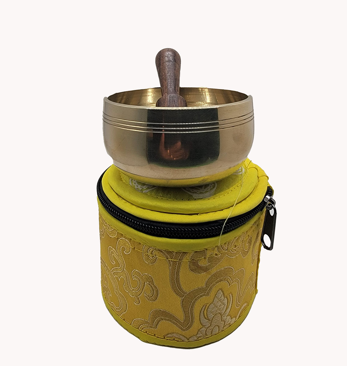 The solar plexus chakra small singing bowl.