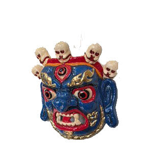 Wrathful deity mask.