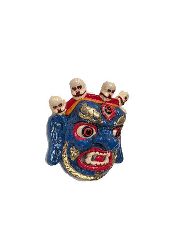 Wrathful deity mask.