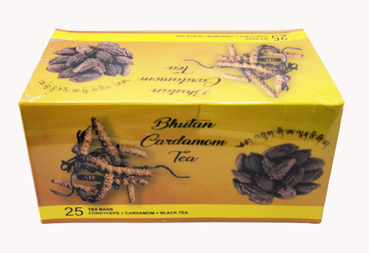Cardamom cordyceps black tea.