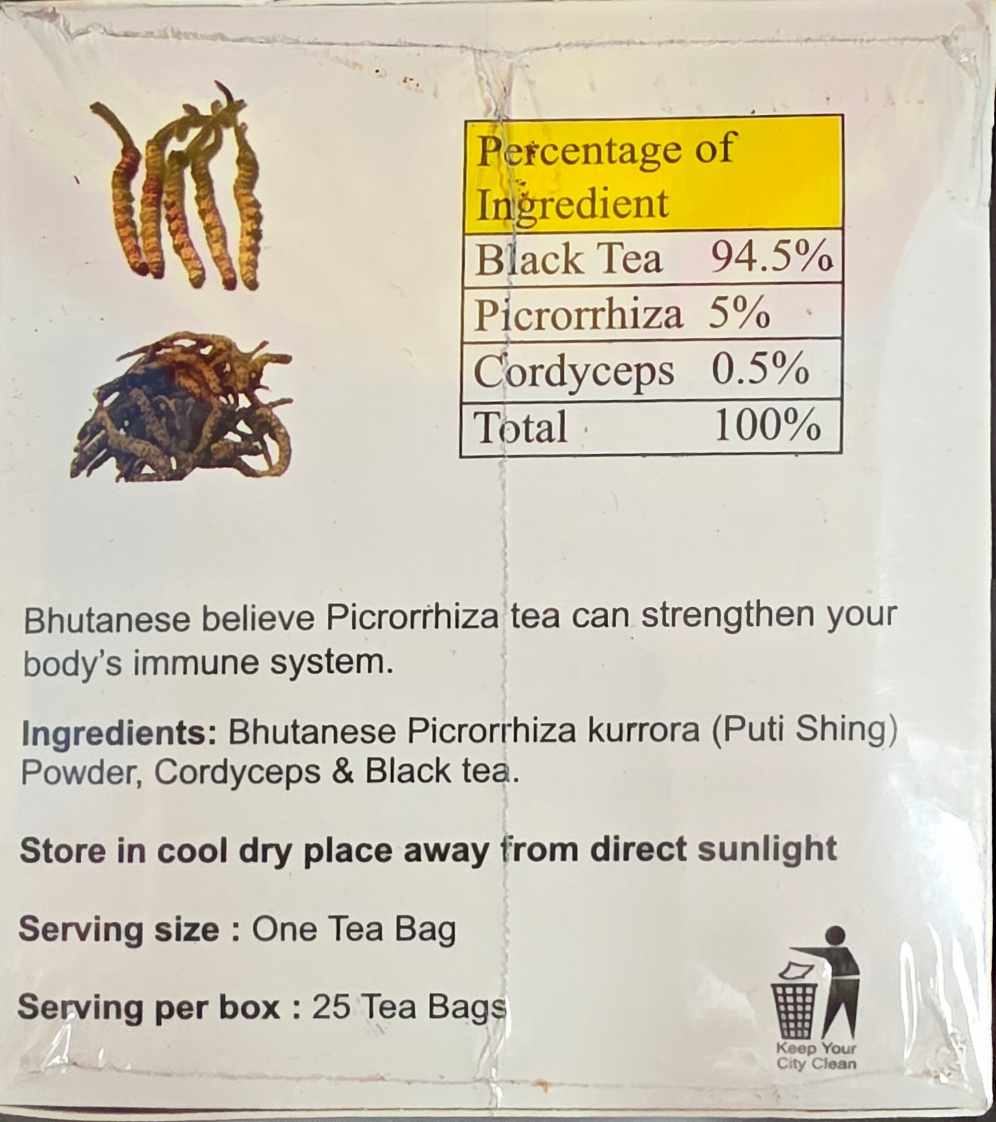 Bhutan Picrorrhiza Tea